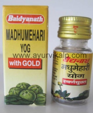 MADHUMEHARI Yog (Ayurveda Sar Sangraha) Baidyanath, 40 Tablets