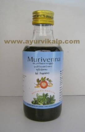 Arya Vaidya, Ayurvedic MURIVENNA, 200ml, Useful In Heals Wounds, Fractures