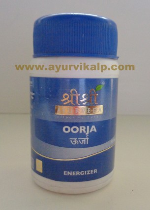 Sri Sri Ayurveda, OORJA 60 Tablets, Energizer, 500mg