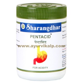Sharangdhar PENTACID, 120 Tablets, Acidity, Bleching