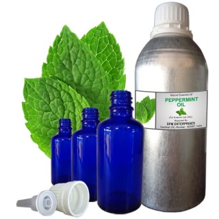 PEPPERMINT Essential Oil, 100% Pure & Natural - 10 ML To 100 ML Therapeutic & Undiluted