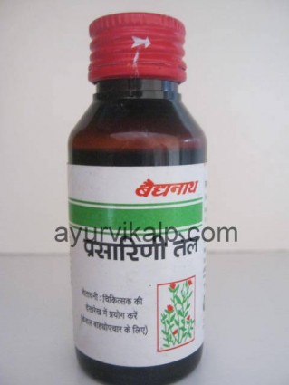 Baidyanath PRASARINI Tel, 50 ml, for chronic rheumatism, acute rheumatism