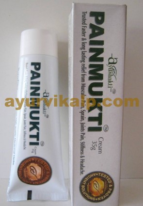 Ayushakti PAINMUKTI Cream, 35gm, Relief from Muscular Pain