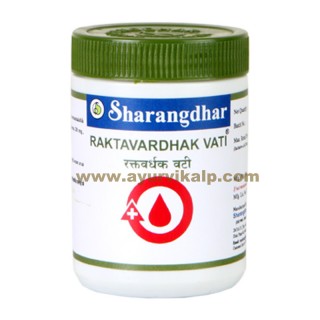 Sharangdhar, RAKTAVARDHAK VATI,120 Tablet, Ayurvedic Iron Tonic