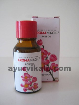 Aroma Magic ROSE Oil, 15ml, Anti-oxidant, Harmone balacing