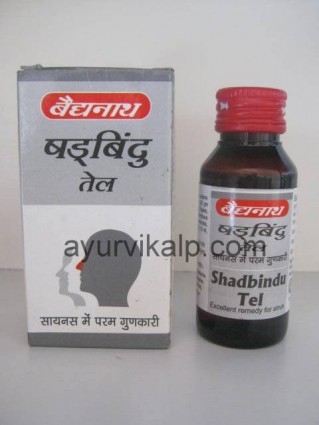 Baidyanath Shadbindu Tel, 50 ml, for Sinus Headache