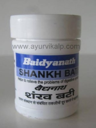 SHANKH Bati (Bhaishyajya Ratnavali) Baidyanath, 20 Tablets