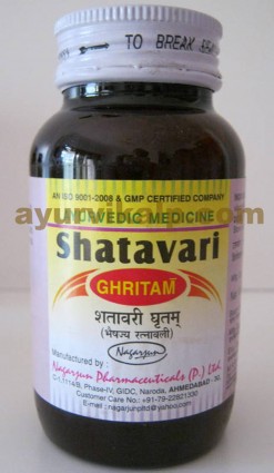 Nagarjun SHATAVARI Ghritam, 100gm, for Duodenal, Peptic Ulcer