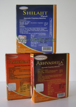 Patanjali Ashwagandha, Shilajit, Ashwashila, 20 Capsules,