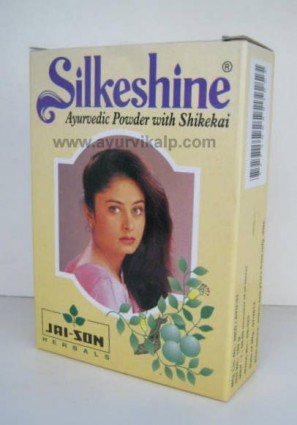 Jai Son Herbals, SILKESHINE Powder, 100 gm, Scalp Aiments & Hair Disorders