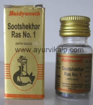 SOOTSHEKHAR Ras No. 1 (Ayurved Sar Sangraha) Baidyanath, 10 Tablets, Acidity