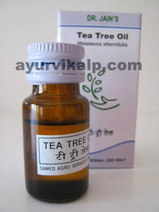 Dr. Jain's TEA TREE Oil, 10ml, Antifungal, expectorant, immunostimulant