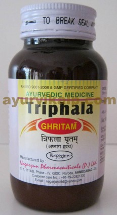 Nagarjun TRIPHALA Ghritam, 100gm, for Trachoma, Glucoma
