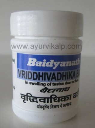 Baidyanath VRIDDHIVADHIKA Bati (Bhav Prakash), 20 Tablets, Swollen Testicle