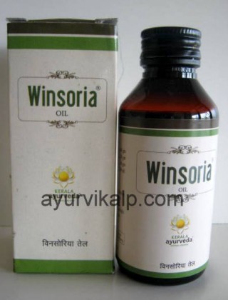 WINSORIA Oil, Kerala Ayurveda, 100ml, Psoriasis Treatment
