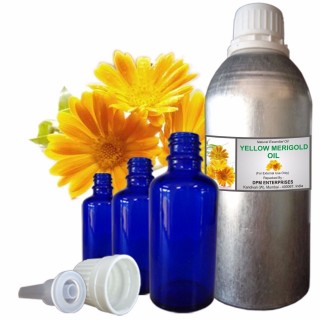 YELLOW MARIGOLD OIL, Calendula Officinalis, 100% Pure & Natural Essential Oil