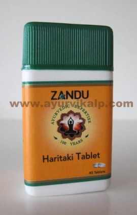Zandu haritaki tablets, harde tablets, Carminative and Laxatives