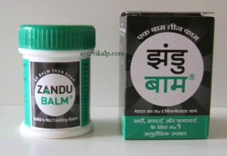 Zandu BALM 25ML/G, For Headache, Body Ache and Cold
