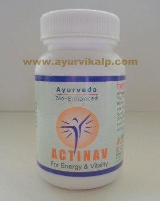 Abhinav Ayurveda, ACTINAV, 30 Capsules, Energy, Vitality