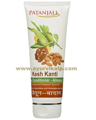 Patanjali, Kesh Kanti Hair Conditioner, Olive Almond, 100g, Reduce Hair Fall, Spilit End