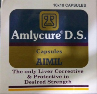 AIMIL AMLYCURE  Desired, 100 Capsules, Strength Liver Protective Herbal Formula