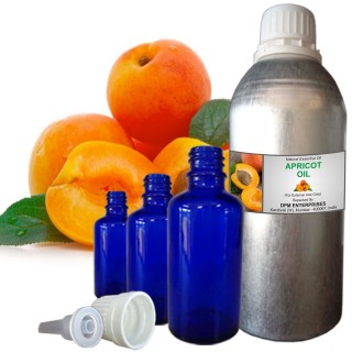 APRICOT CARRIER OIL, 100% Pure & Natural - 10 ML To 500 ML Therapeutic & Undiluted
