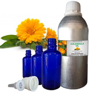 CALENDULA Natural Carrier Oils, Calendula officinalis, 100% Pure & Natural - 10 ML To 100 ML Therapeutic & Undiluted