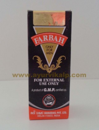 Rex Remedies, FARBAH, 25ml, Only For Men