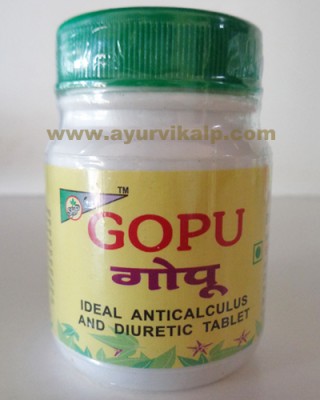 Shriji Herbal, GOPU, 30 Tablets, Anticalculus, Diuretic