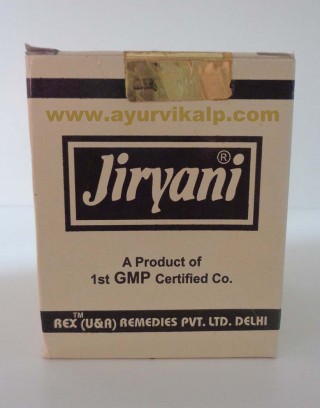 Rex Remedies, JIRYANI, 80 Pills, Nocturnal Emission, Spermatorrhoea