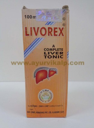 Rex Remedies LIVOREX, 100ml, Liver Tonic