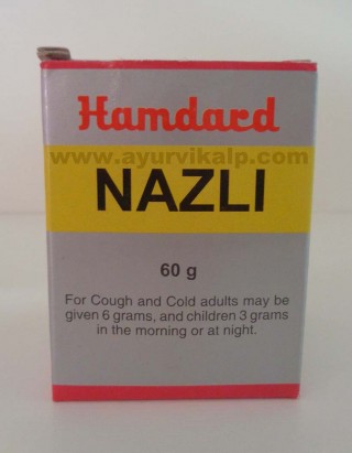 Hamdard, NAZLI, 60g, For Cough, Cold