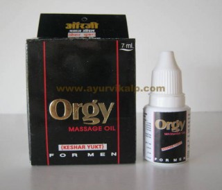 ORGY Keshar Yukt Massage Oil, 7ml, For Men