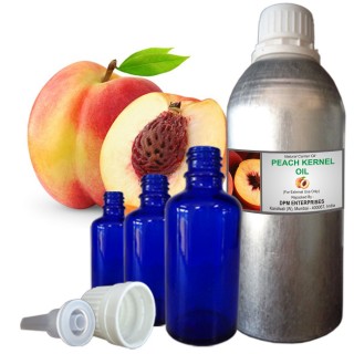 PEACH KERNEL OIL, Prunus Persica,100% Pure & Natural Carrier Oil