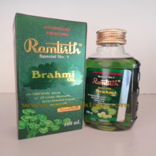 Ramtirth BRAHMI, Hair Oil, 100ml, Hair & Head Massage Oil