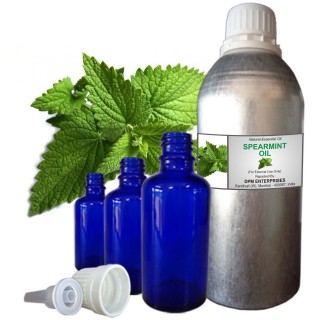 SPEARMINT Essential Oil, 100% Pure & Natural - 10 ML To 100 ML Therapeutic & Undiluted