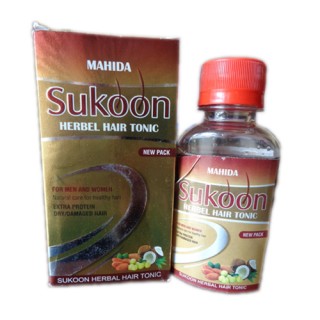 Mahida, SUKOON Herbal Hair Tonic, 100ml, Dry, Damaged Hair