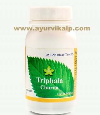 Dr. Balaji Tambe, Santulan TRIPHALA Churna, 6g, Eye Problems, Hair Loss