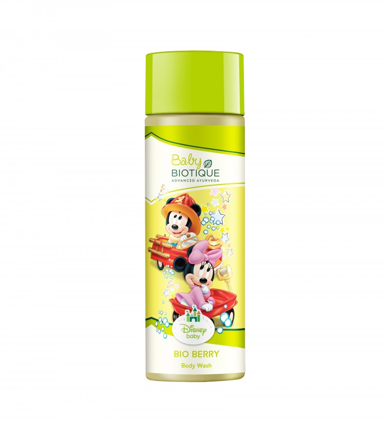 Biotique Natural Makeup Bio Berry Disney Micky Body Wash, 190 ml