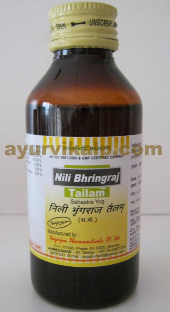 Nagarjun Nili Bhringraj Tailam | Bhringraj Hair Oil