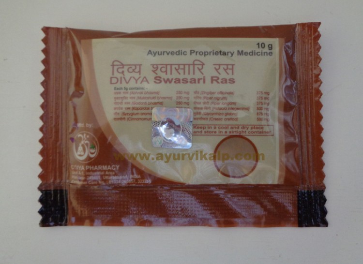 Divya Swasari Ras | Cough Ayurvedic Treatment | Asthma Remedies ...